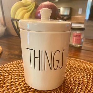 Price Cut! :) Rae Dunn “Things” container